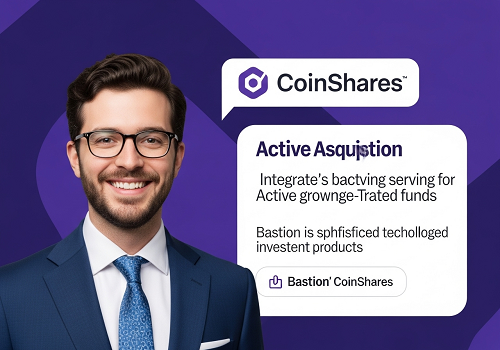کوینشرز با خرید Bastion به رشد ETFهای فعال واکنش نشون میده کوینشرز با خرید Bastion به رشد ETFهای فعال واکنش نشون میده